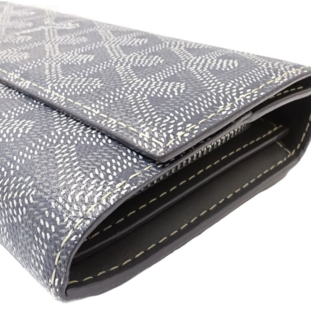 GOYARD Long Wallet, Frep Leather, Gray, Women's, 182138 - Picture 5 of 11